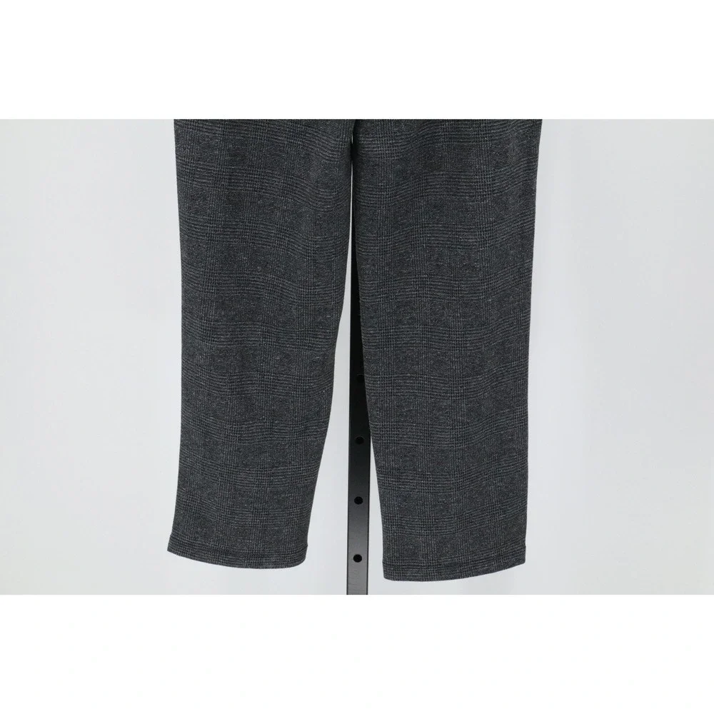 NWT Max Studio Womens Slim Trousers Gray Stretch Mid Rise Ankle Pants Small - Picture 7 of 12